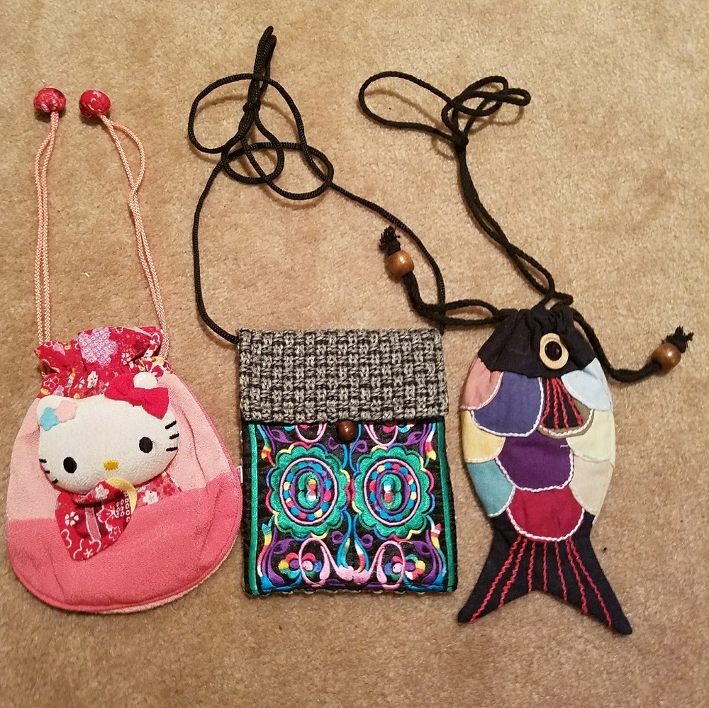 Set of 3 unique bags